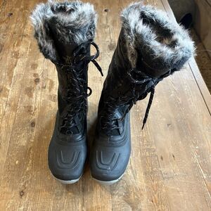The North Face Shellista II Tall Insulated Snow Boots Women’s 8.5 200g Black